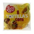 Tortilla pszenno-kukurydziana, wraps 20cm, (8x40g) 320g Poco Loco