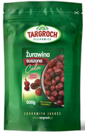 Żurawina suszona cała 500g Targroch