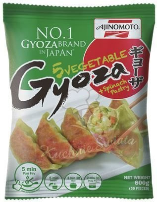 Pierogi Gyoza z warzywami, mrożone 30szt, 600g Ajinomoto 