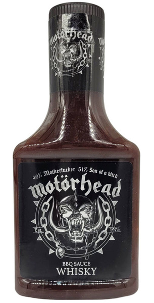 Sos BBQ Sauce Whisky 365g Motorhead