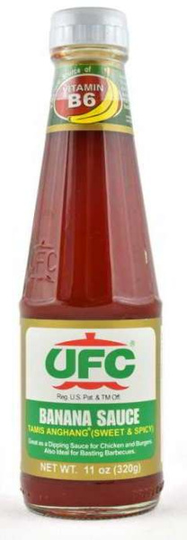 Sos bananowy, ketchup bananowy 320g UFC