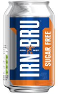 Napój gazowany bez cukru Barr Irn Bru Sugar Free 330ml