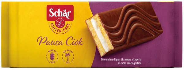 Pausa Ciok, torcik biszkoptowy 350g (10x35g) Schar 