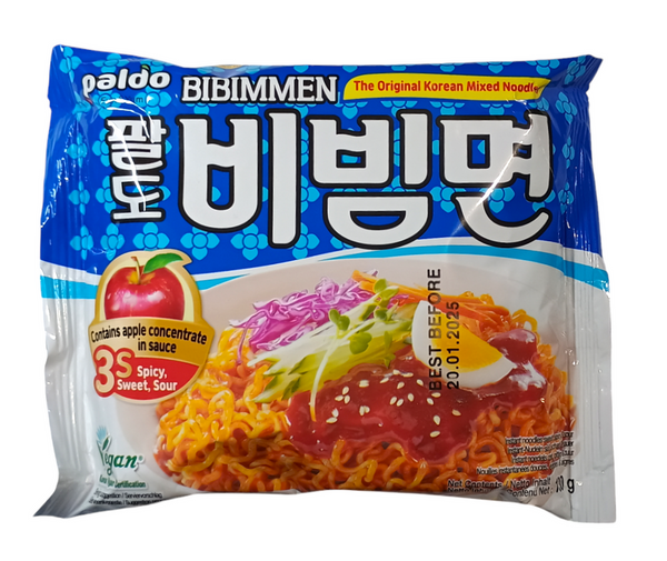 Zupka koreańska Bibim Men Noodles 130g Paldo TERMIN PRZYDATNOŚCI 20-01-2025