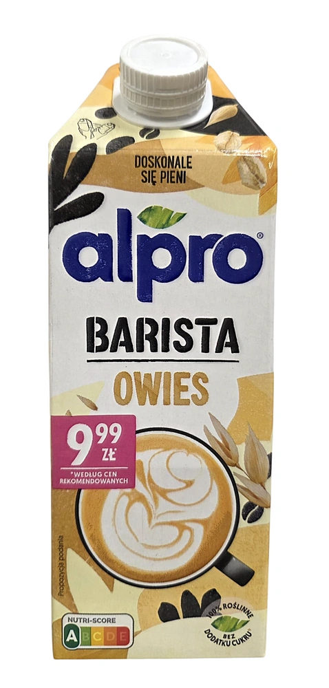 Alpro Barista owsiany do kawy