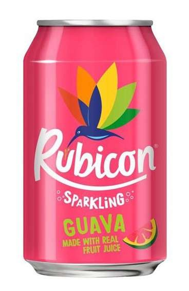 Napój Guava sparkling 330ml Rubicon TERMIN PRZYDATNOŚCI 30-06-2025