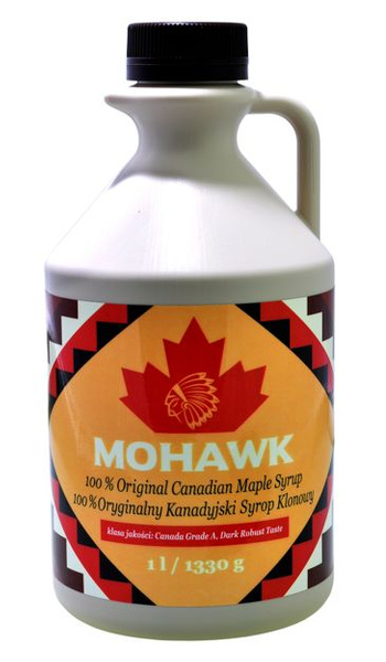 Syrop klonowy Grade A 1L/1,33kg Mohawk