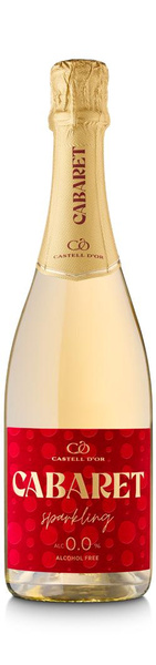 Wino bezalkoholowe białe, Cabaret Sparkling 750ml Castell D'or