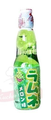 Ramune japońska oranżada, smak melonowy 200ml Hatakosen