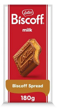 Czekolada mleczna z kremem ciasteczkowym 180g Lotus