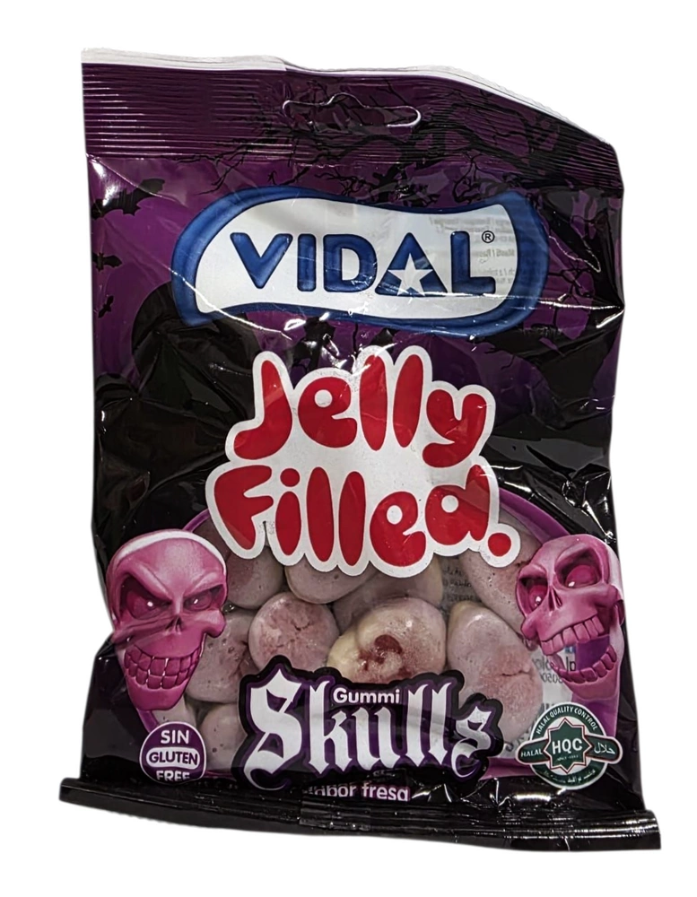 Żelki Skulls 90g Vidal Skulls