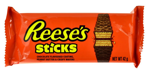 Wafelki z masłem orzechowym Reese's Sticks 42g