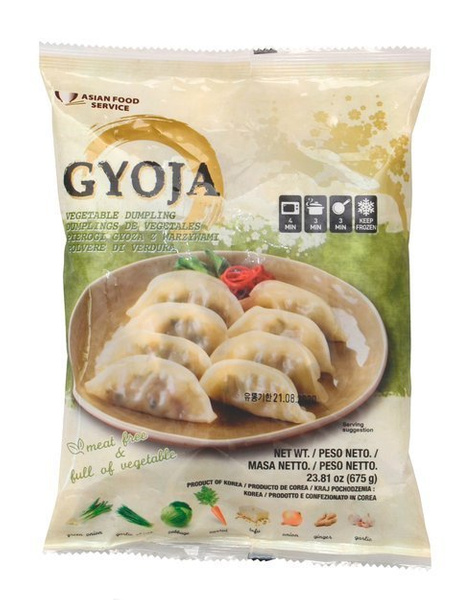 Pierogi warzywne Gyoza, Gyoja Yasai, Yachae Mandu 675g AFS