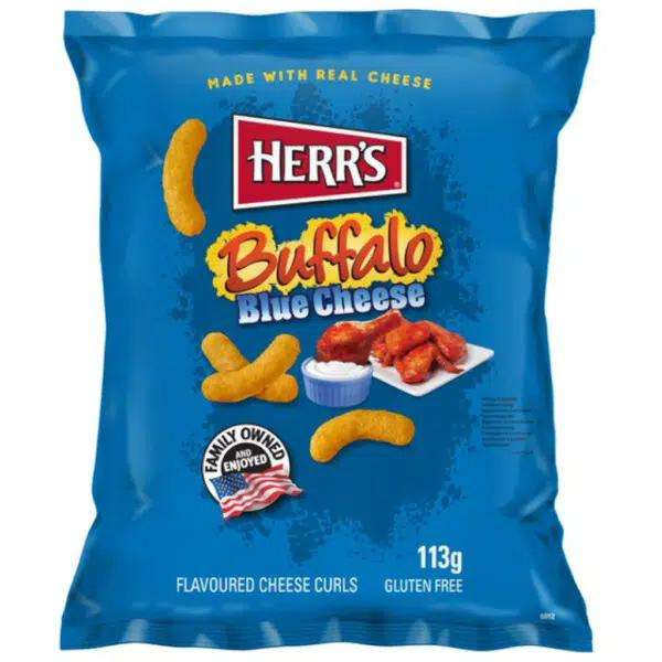 Chrupki Buffalo Blue Cheese Curls 113g Herr's 