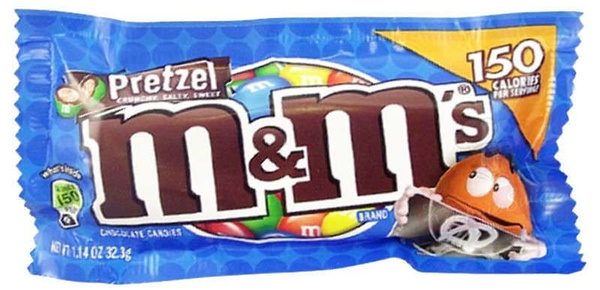 M&M's Pretzel Crunchy 32,3g Mars Chocolate TERMIN PRZYDATNOŚCI 30-11-2024