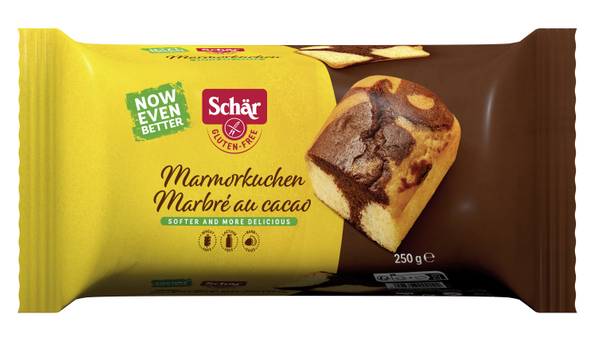 Marmorkuchen, ciasto marmurkowe kakaowe 250g Schar