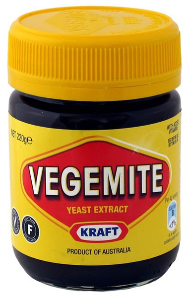 Vegemite Yeast Extrakt, ekstrakt z drożdży 220g TERMIN PRZYDATNOŚCI 6-08-2025