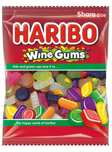 Żelki Wine Gums 140g Haribo