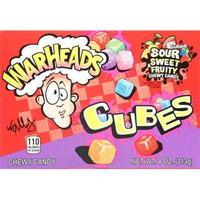 Żelki Warheads Chewy New Sour Fruity Cubes 99g
