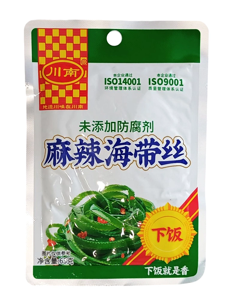 Wodorosty Kelp Sichuan Spicy 63g Chuannan Sichuan Spicy