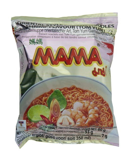 Zupka chińska krewetkowa, Tom Yum, instant 60g MAMA zupka chińska