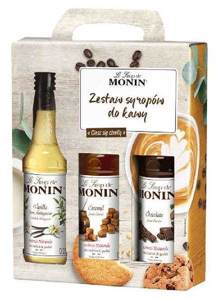 Kawowy zestaw syropów (3x250ml) Monin