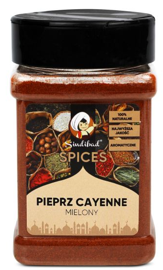 Pieprz Cayenne mielony 160g Sindibad