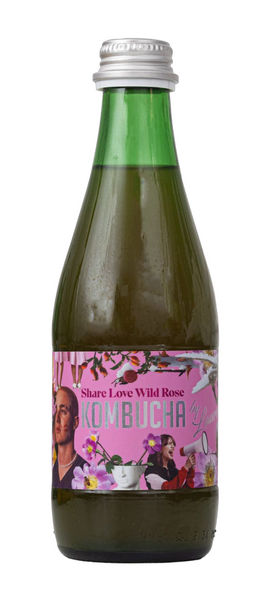 Napój Kombucha Share Love Wild Rose 330ml By Laurent