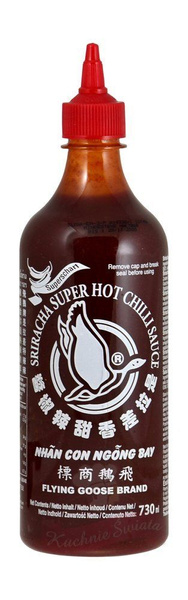 Sos Sriracha Super Hot 730ml Flying Goose     