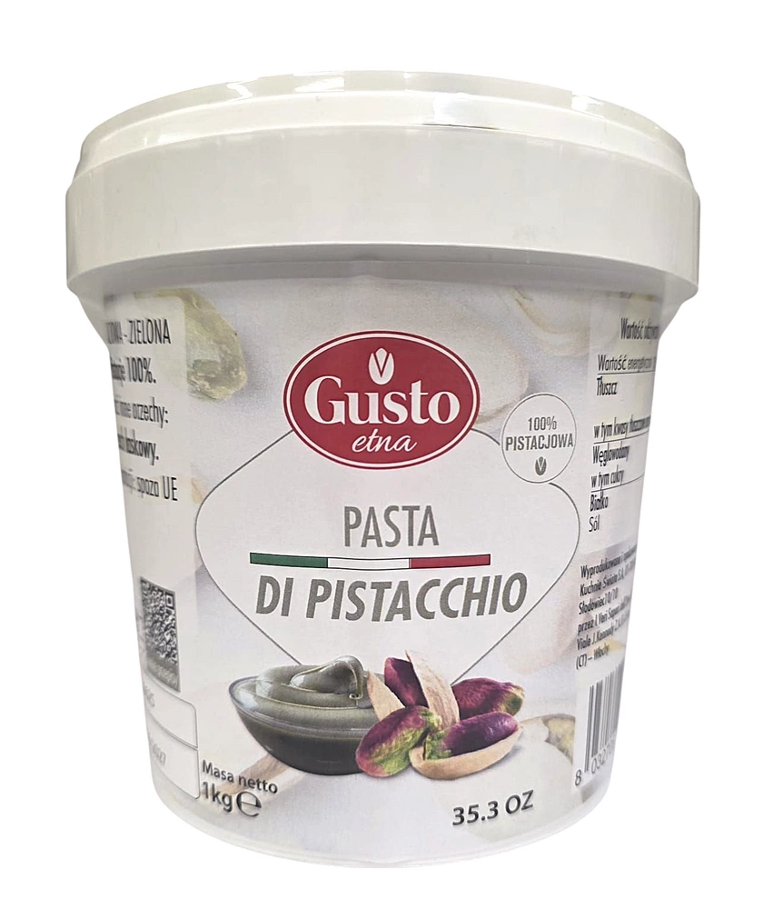 pasta pura oi pistacchio
