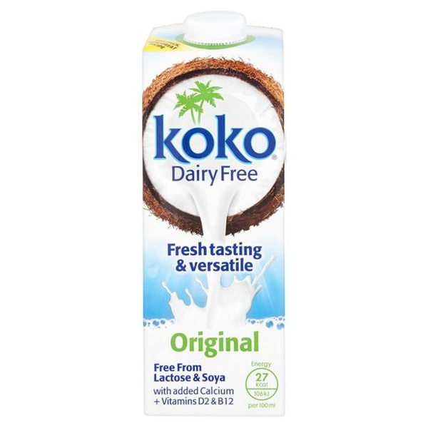 Koko Original Dairy Free, napój kokosowy bez laktozy 1L  TERMIN PRZYDATNOSCI 18-10-2023