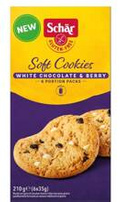 Ciastka Soft Cookie White Choco 210g Schar