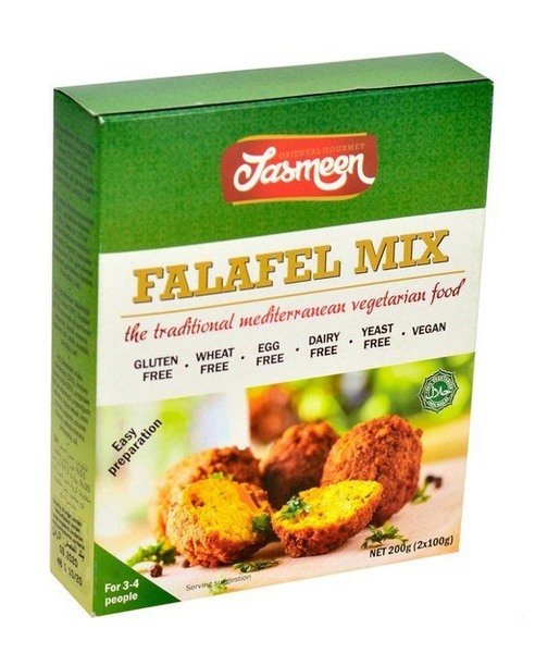 Falafel Mix, Wege kotlety w proszku 200g Jasmeen 