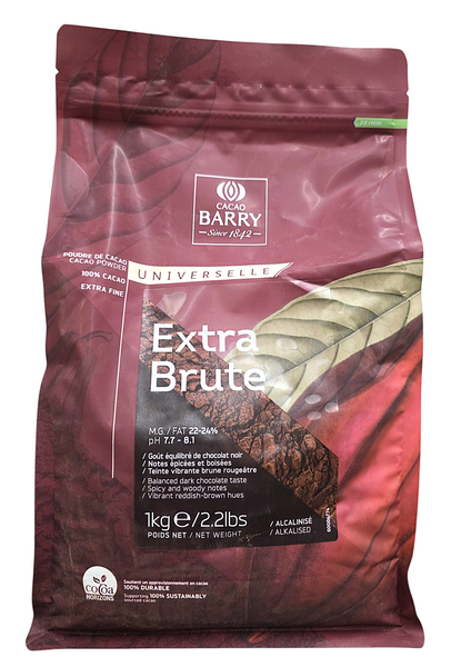 Kakao Extra Brut 1kg Caco Barry