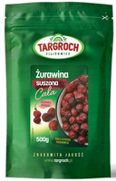 Żurawina suszona cała 500g Targroch