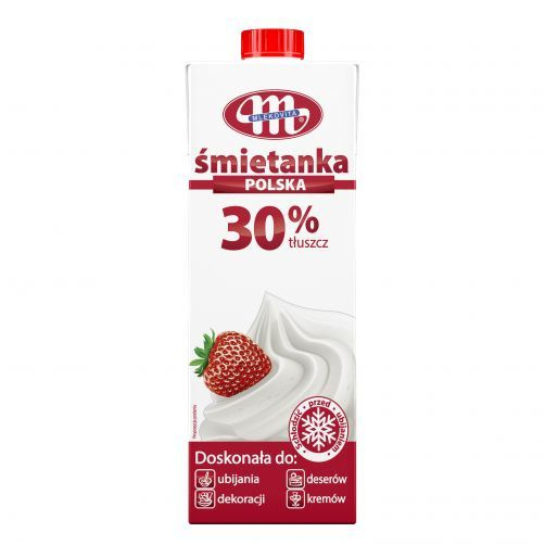 Śmietanka Polska UHT 30% 1L Mlekovita