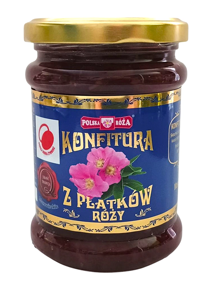 Konfitura z płatków róży 220g Polska Róża Konfitura z płatków róży cena