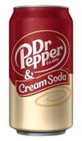 Napój Dr Pepper&Cream Soda 355ml TERMIN PRZYDATNOŚCI 16-12-2024