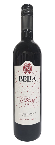Wino Classy Red bezalkoholowe 750ml Bella
