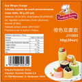 Papier sojowy do sushi, arkusze pomarańczowe 20ark./80g