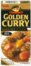 Curry japońskie Golden Curry Hot S&B 92g