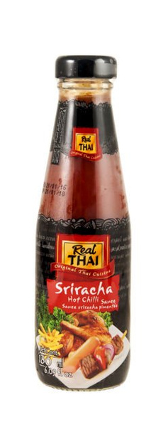 Sos Sriracha Hot Chilli 180ml Real Thai