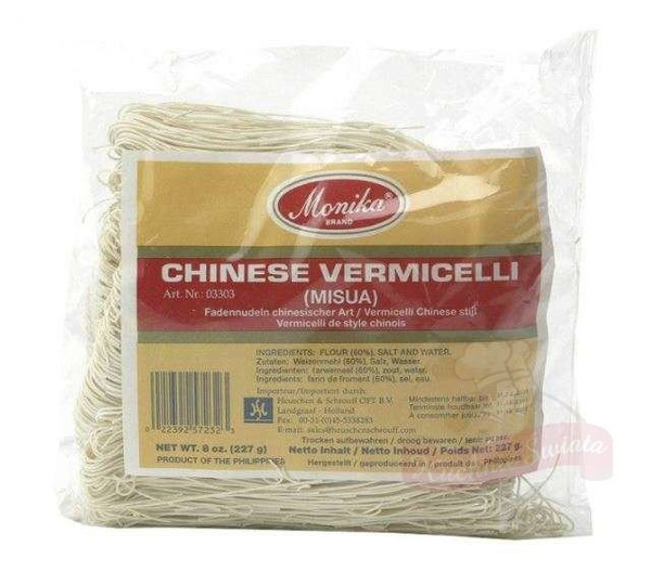 Makaron chiński cienki, Vermicelli 227g Monika