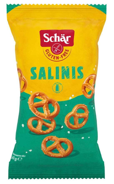 Precelki bezglutenowe Salinis 60g Schar