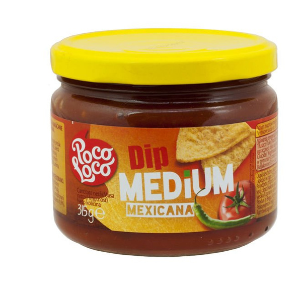 Dip Mexicana Medium, salsa 315g Poco Loco