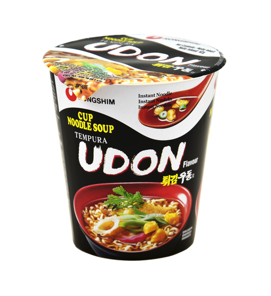 Zupka koreańska w kubku Udon Tempura 62g Nongshim