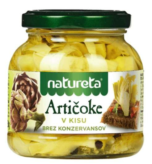 Karczochy marynowane 290g Natureta