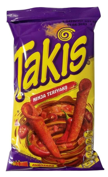Chrupki kukurydziane Takis Ninja Teriyaki 90g