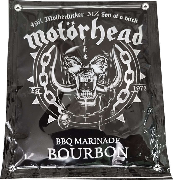 Sos BBQ Marinade Bourbon 60ml Motorhead