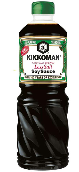 Sos sojowy niskosolony 975ml Kikkoman 